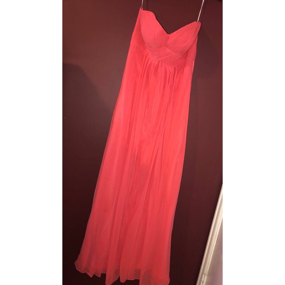 Coral dress